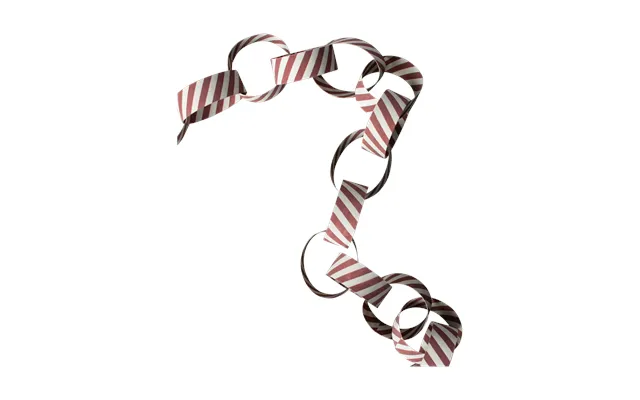 Dbkd Garland Striped Garland Red-white
