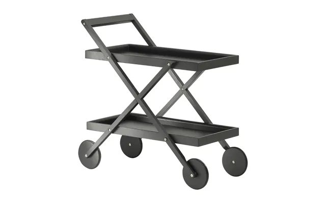 Design House Stockholm Exit Serving Trolley Black