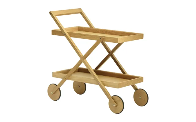 Design House Stockholm Exit Serving Trolley Oak