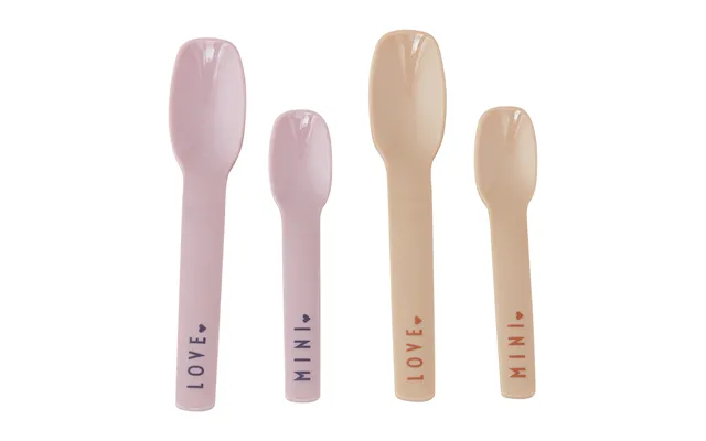 Design Letters Design Letters Spoon Favourite Mini 4 Pieces Lavender