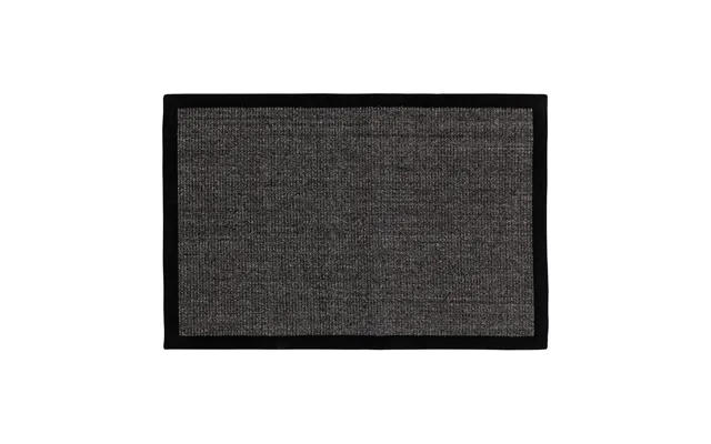Dixie Jenny Sisal Doormat Black 60x90 Cm