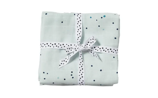 Done By Deer Dreamy Dots Baby Blanket 120x120 Cm 2-pack Blue product image