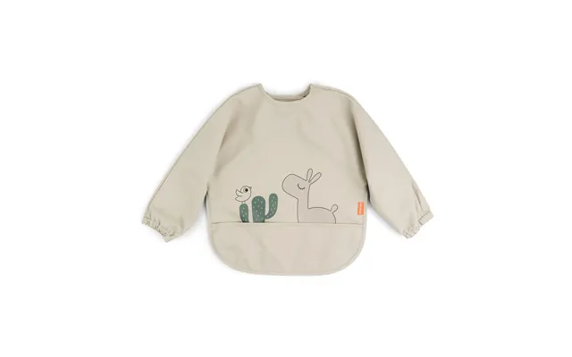Done By Deer Lalee Bib With Sleeves Sand