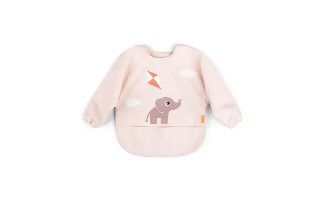Done By Deer Playground Bib With Sleeve Powder