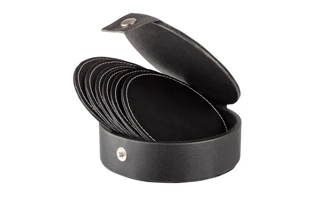 Dorre Visby Coaster Ø10 Cm 6-pack Black