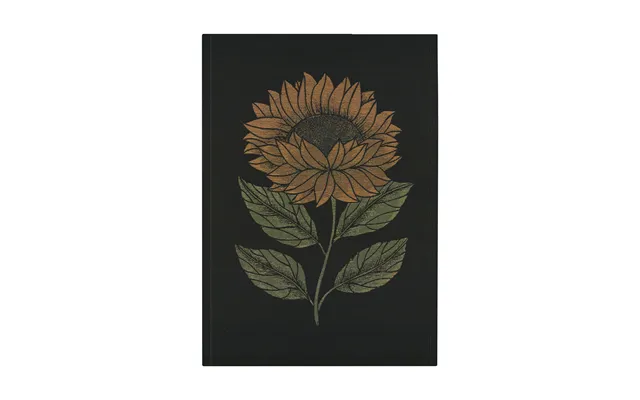 Ekelund Linneväveri Helia Kitchen Towel 48x70 Cm Black-yellow