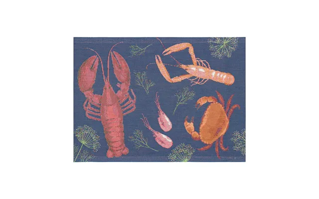 Ekelund Linneväveri Shellfish Party Placemat 35x48 Cm