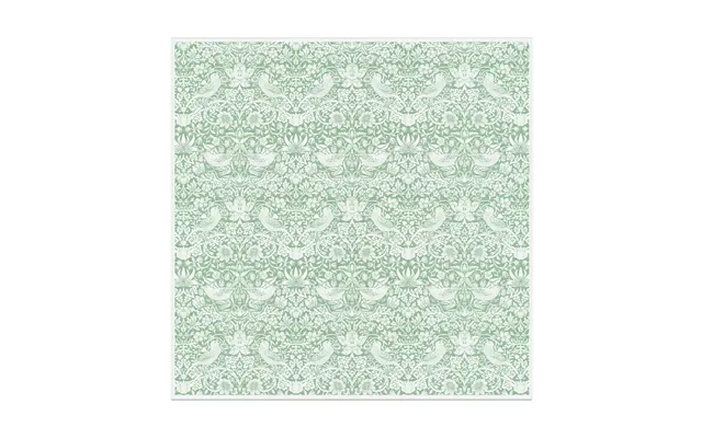 Ekelund Linneväveri Strawberry Thief Tablecloth 150x150 Cm Green