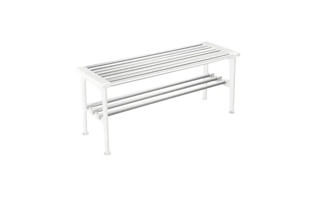 Essem Design Nostalgi Bench 100 Cm Aluminium-white