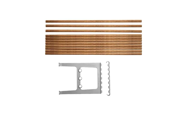 Essem Design Nostalgi Bench Extension 100 Cm Bambu-aluminium