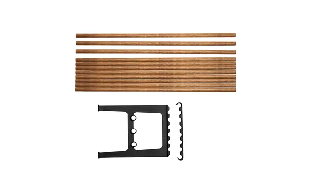 Essem Design Nostalgi Bench Extension 100 Cm Bambu-black