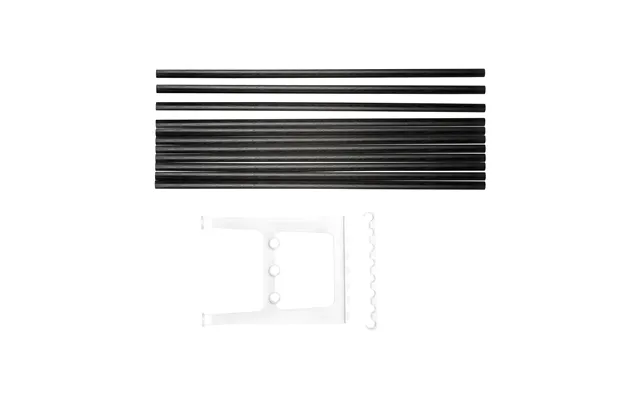 Essem Design Nostalgi Bench Extension 100 Cm Black Stained Oak-white