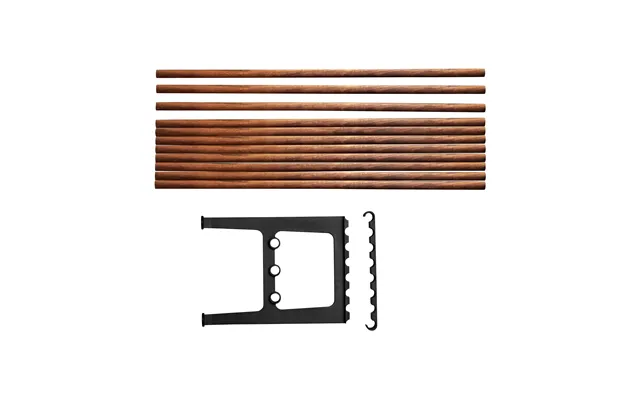 Essem Design Nostalgi Bench Extension 100 Cm Walnut-black