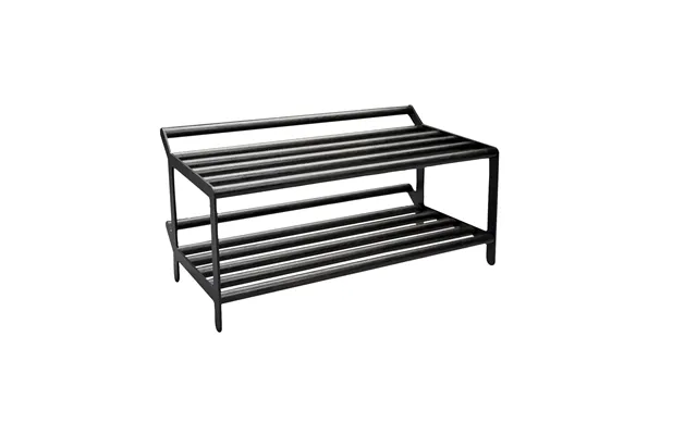 Essem Design Tamburin Shoe Shelf 60 Cm Black Oiled Oak-black