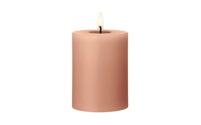 Ester & Erik Ester & Erik Pillar Candle Led 20 Rosy Caramel - 10 Cm