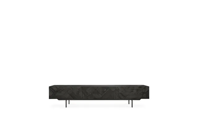 Ethnicraft Graphic Media Cabinet Black 242 Cm