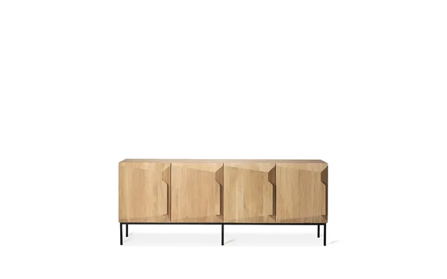 Ethnicraft Stairs Sideboard 4 Doors Oak 200x80x46 Cm