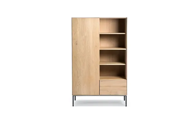 Ethnicraft Whitebird Cabinet Oiled Oak-black Metal