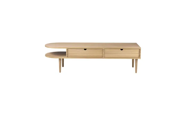 Fdb Møbler F24 Radius Bench Oak Nature Lacquered 45x145 Cm