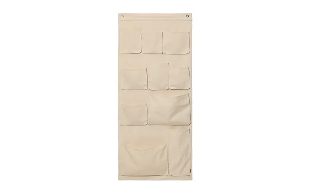 Ferm Living Canvase Wall Pockets Wall Storage 70x160 Cm