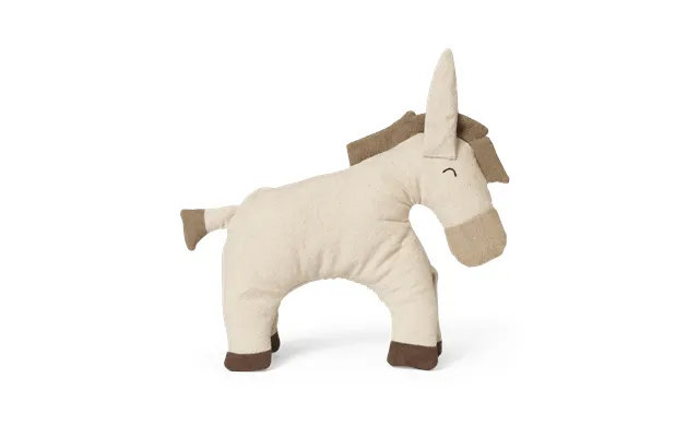 Ferm Living Donkey Soft Toy Undyed-dark Sand product image
