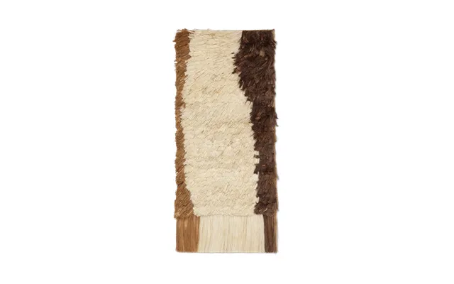 Ferm Living Edge Wall Rug Tapestry 50x110 Cm Off-white-coffee
