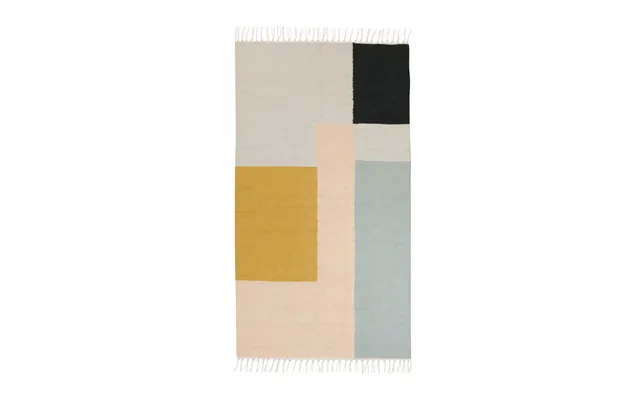 Ferm Living Kelim Rug 80x140 Cm Squares