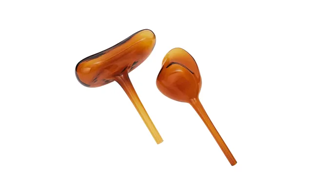 Ferm Living Mercury Watering Globe 2 Parts Amber - 12x18.5 Cm