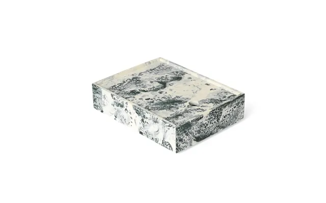 Ferm Living Mist Storage Box 15x20 Cm Emerald-off White