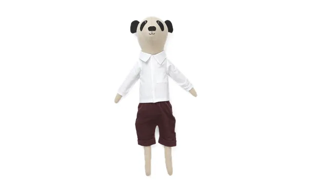 Ferm Living Panda Teddy Plush Toy Natural product image