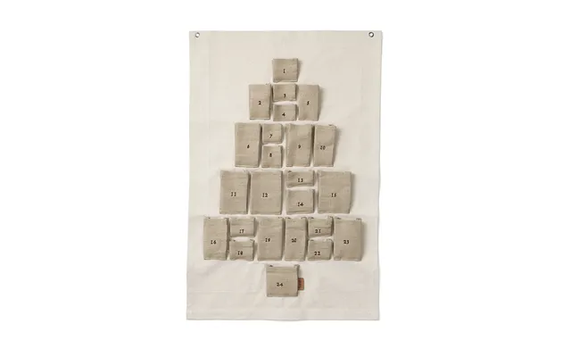 Ferm Living Pine Advent Calendar Mini - 50x69 Cm