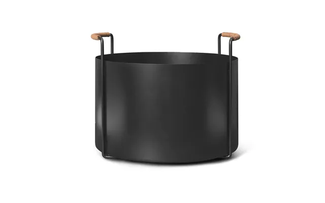 Ferm Living Port Wood Basket Black