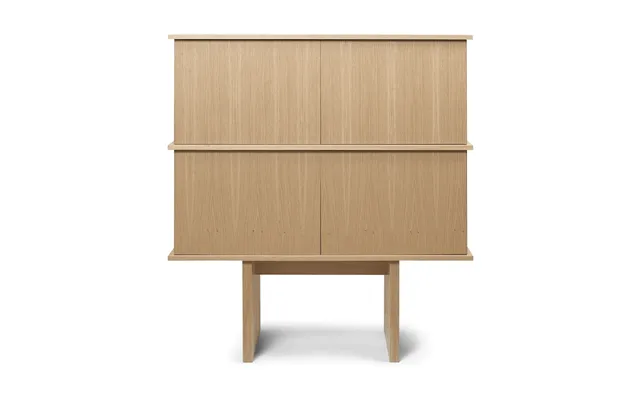 Ferm Living Stilt Sideboard Double 109x100 Cm Natural Oak
