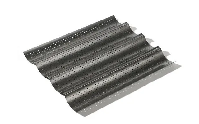 Funktion Function Baguette Pan Nonstick 4 Baguettes 32.5x38 Cm Black