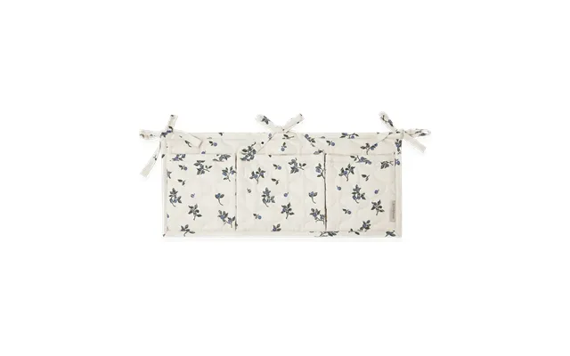 Garbo&friends Blueberry Satin Quilted Bed Pocket 18x43 Cm