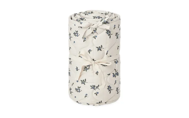 Garbo&friends Blueberry Satin Quilted Crib Bumper 30x360 Cm