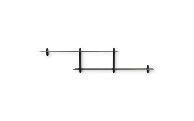 Gejst Nivo Shelf H Dark-stained Ash-black
