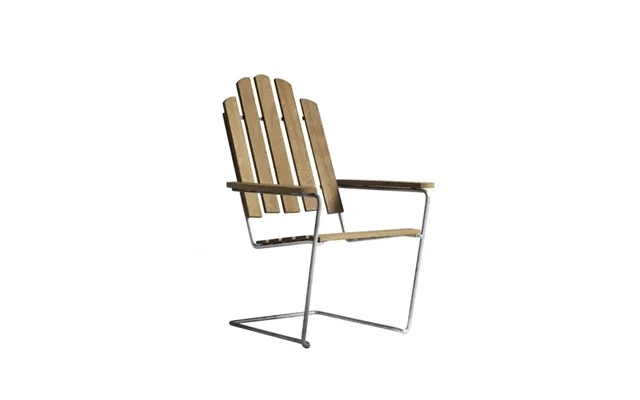 Grythyttan Stålmöbler A3 Sun Chair Oak Oil-hot-dip Galvanized Stand product image