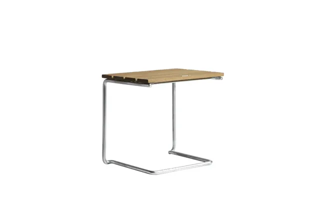 Grythyttan Stålmöbler A3 Table Footstool Oak Oil-hot-dip Galvanized Stand