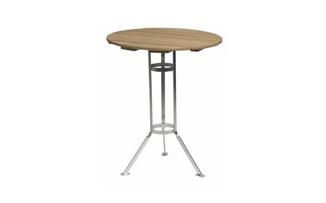 Grythyttan Stålmöbler Bryggeri Tripod Table Oak Oil-hot-dip Galvanized Stand
