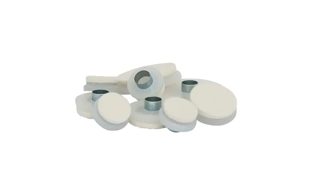 Guardian Guardian Furniture Pads With Rivet Ø18 Mm 8-pack White
