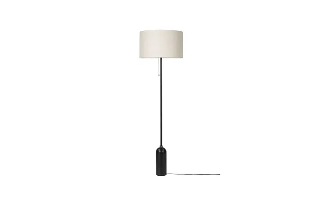 Gubi Gravity Floor Lamp Black Steel Canvas