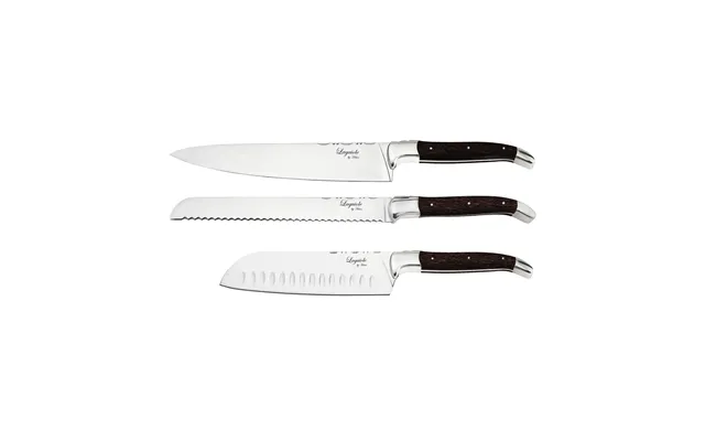 Hâws Laguiole By Hâws 3-piece Chef's Knife Set Wenge
