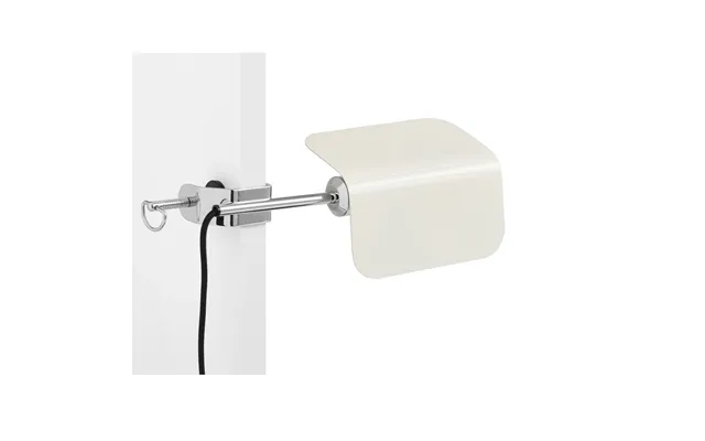 Hay Apex Clip Lamp Oyster White