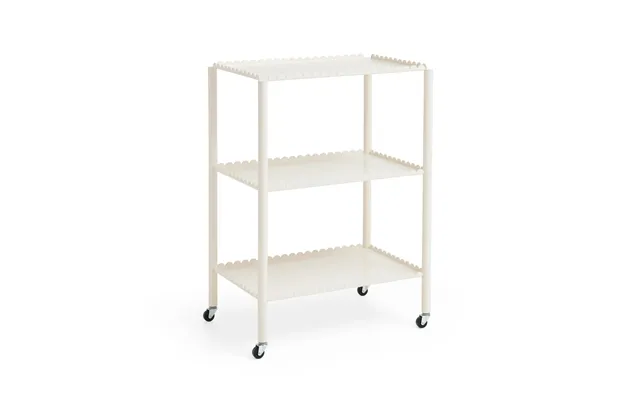 Hay Arcs Trolley High Serving Trolley Eggshell