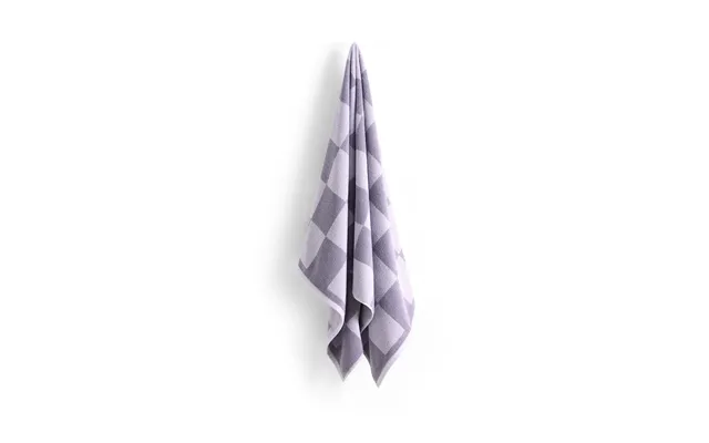 Hay Check Bath Towel 70x136 Cm Lavender