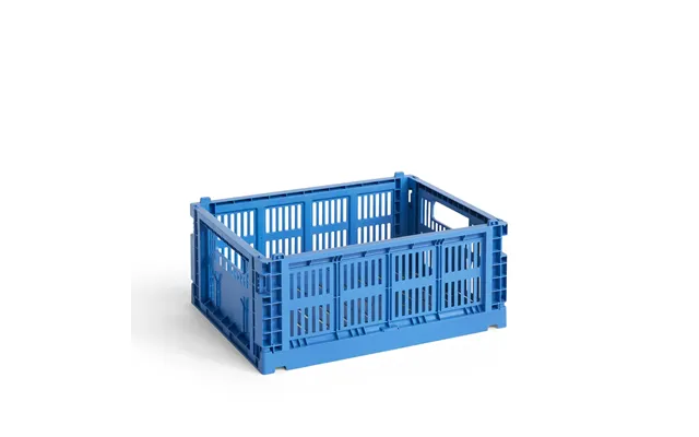 Hay Colour Crate M 26.5x34.5 Cm Electric Blue