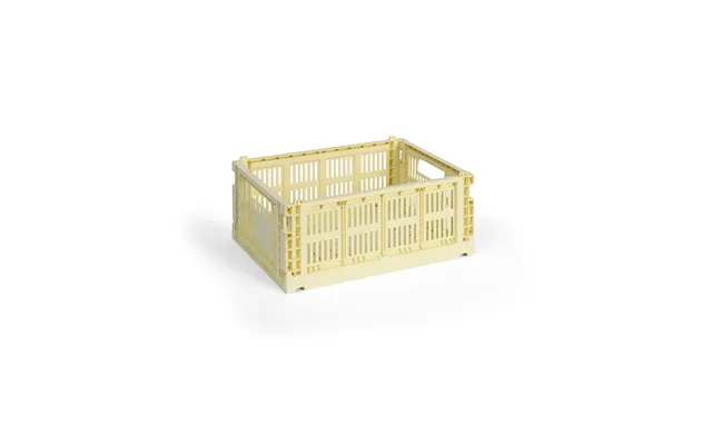 Hay Colour Crate M 26.5x34.5 Cm Light Yellow