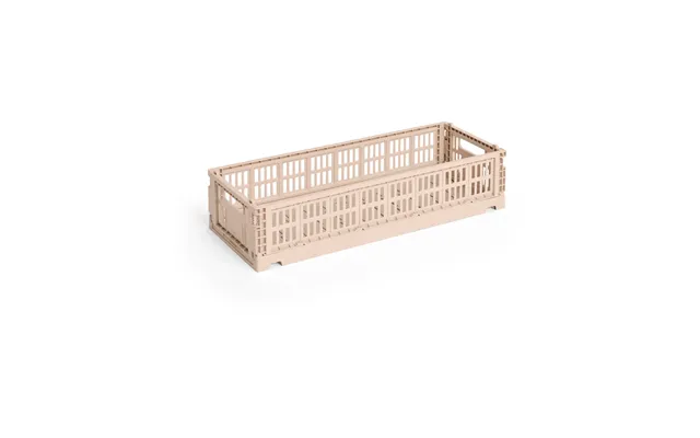 Hay Colour Crate Mini Oblong 13x34.5 Cm Powder