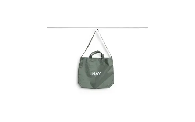Hay Grid Crossover Bag Medium Dark Green - Medium